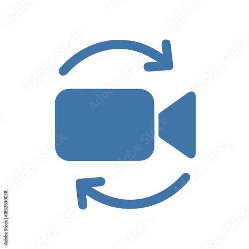 Icon Video call camera switching on