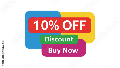 10 Percent Off Discount Buy Now Special Offer.