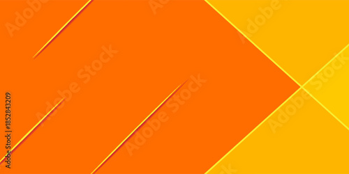 Abstract orange square overlap background for card graphics design. Orange background with shadow elements. modern vector ilustration