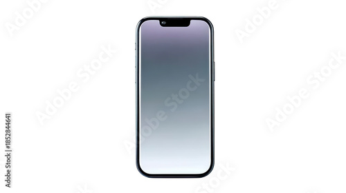 Smartphone mobile device touchscreen modern blank screen isolated technology communication digital portable. Modern smartphone with blank screen isolated transparency background showcasing sleek