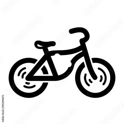 Classic bicycle illustration