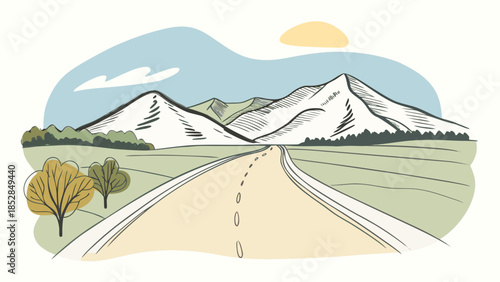 camping on the mountain