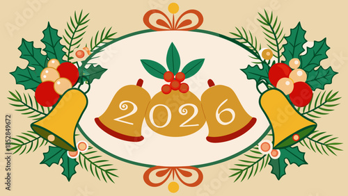 set of autumn leaves and berries