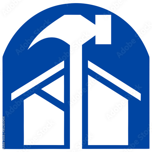 Bold Handyman Sign Logo