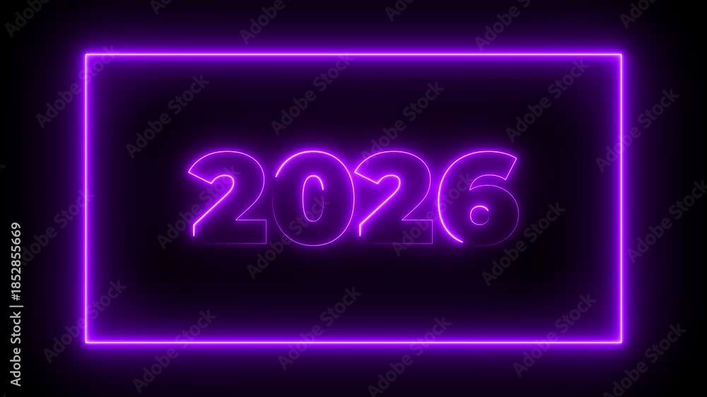 New Year 2026 Loading Bar Animation Loading Bar From 2025 To 2026 New
