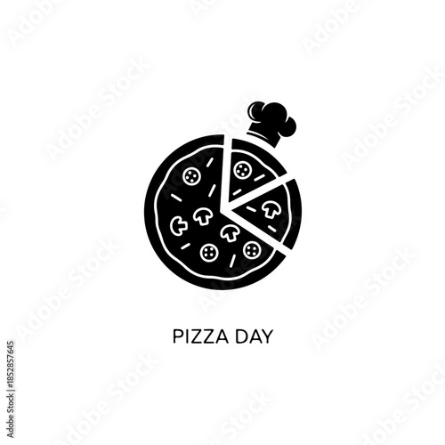 Celebrate pizza day with delicious slices isolated on transparent background