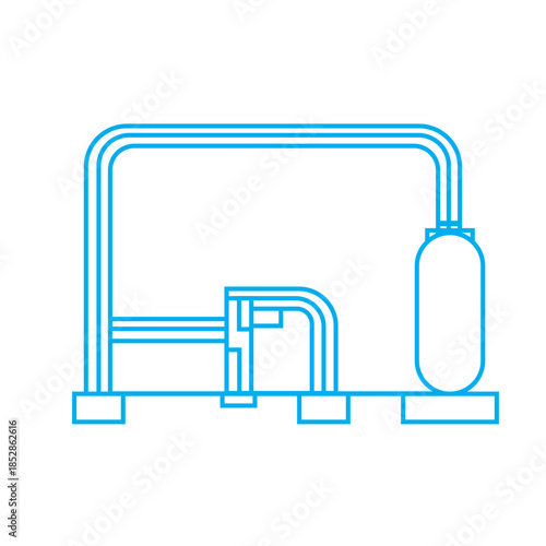 Oil and Gas Metering Calibration and Measurement Equipment Icon