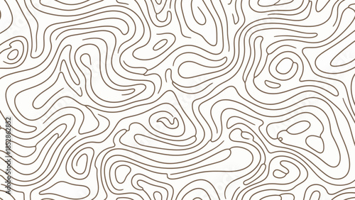 Abstract illustration featuring intricate, flowing, and organic lines, creating a complex pattern.