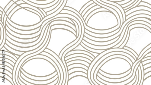 Abstract repeating pattern featuring intertwined lines, creating a sense of depth and movement.