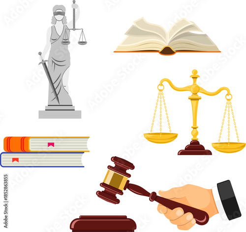 Law and Justice Concept