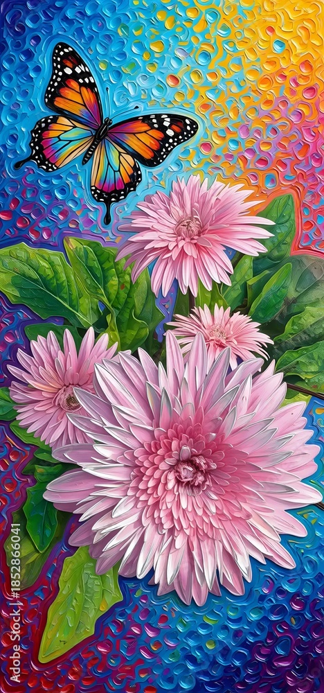 Obraz premium Butterfly on flower