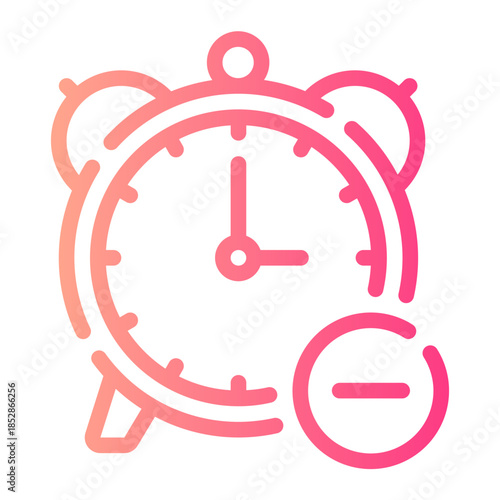 delete gradient icon