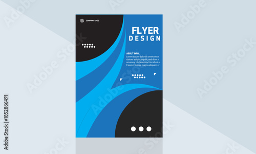 flyer design template banner 