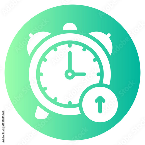 up arrow gradient icon