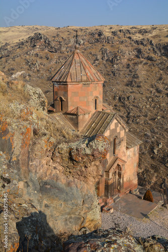 An Armenian church in the mountains. An apostolic monastery in the countryside. A temple on a hilltop.