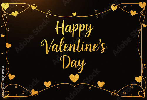 Valentine's Day card design. Illustration with oil paint. Pattern for printing on wall decorations, covers, wallpapers