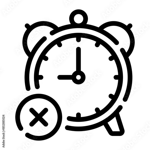 alarm off line icon