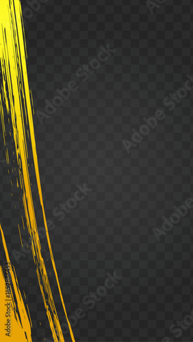 格子柄の背景画像 ゴールドと黒のグラデーション背景イラスト　和柄