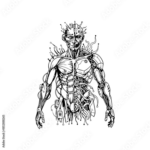 anatomy of a human machine hybrid