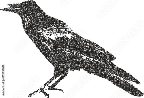 Graveyard vintage y2k stipple art, tomb halftone stipple brutalist retro vector png with transparent background, stone 2000s aesthetic photocopy effect tattoo