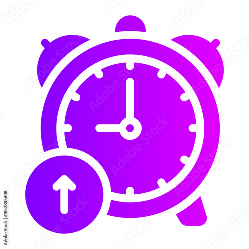 up arrow gradient icon