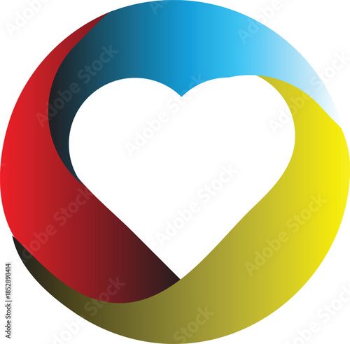 Heart shaped button featuring the Portugal flag in red vector style, symbolizing love, romance, and Valentine’s Day celebration