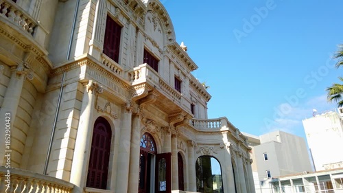View of Limassol's Municipal University Library