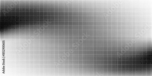 Grunge halftone gradient background. Faded grit noise texture