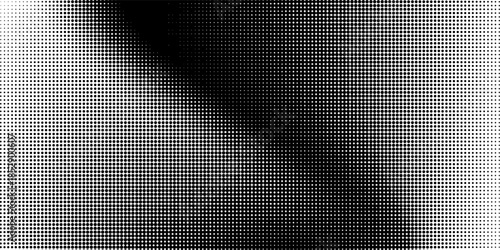 Grunge halftone gradient background. Faded grit noise texture