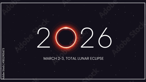 2026 Total Lunar Eclipse Event on March 2-3