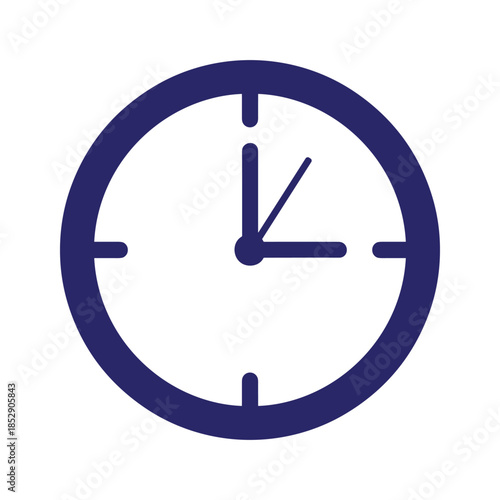 Simple clock icon