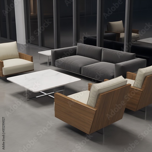 modern living room interior