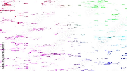 Abstract Digital Glitch Background Animation for Video Editing Projects