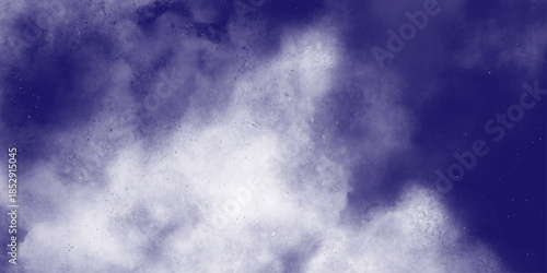 Blue sky with white clouds. Watercolor painted background. Abstract Illustration wallpaper.A breathtaking sky adorned with delicate clouds swirling and shifting with the unseen forces of the wind. 