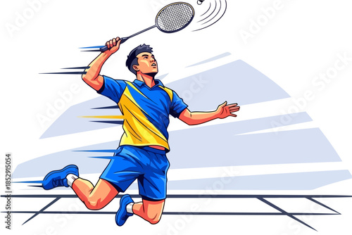 Diverse group of people connected by a network of lines, symbolizing social connection, community, communication, and global networking in a flat vector illustration style