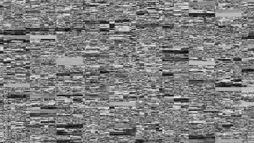 Digital Glitch Background for Video Editing with Abstract Distortion Effect