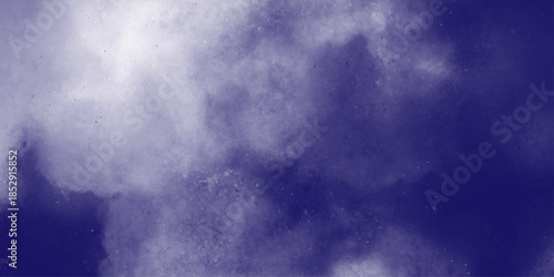 Blue sky with white clouds. Watercolor painted background. Abstract Illustration wallpaper.A breathtaking sky adorned with delicate clouds swirling and shifting with the unseen forces of the wind. 