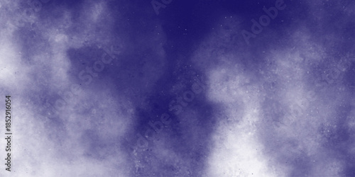 Blue sky with white clouds. Watercolor painted background. Abstract Illustration wallpaper.A breathtaking sky adorned with delicate clouds swirling and shifting with the unseen forces of the wind. 