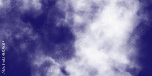 Blue sky with white clouds. Watercolor painted background. Abstract Illustration wallpaper.A breathtaking sky adorned with delicate clouds swirling and shifting with the unseen forces of the wind. 