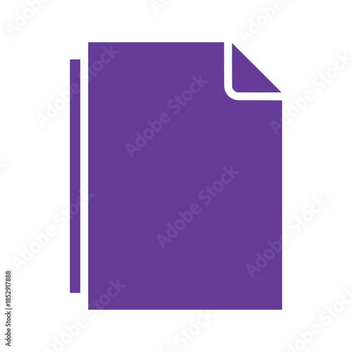 Purple Document Icon