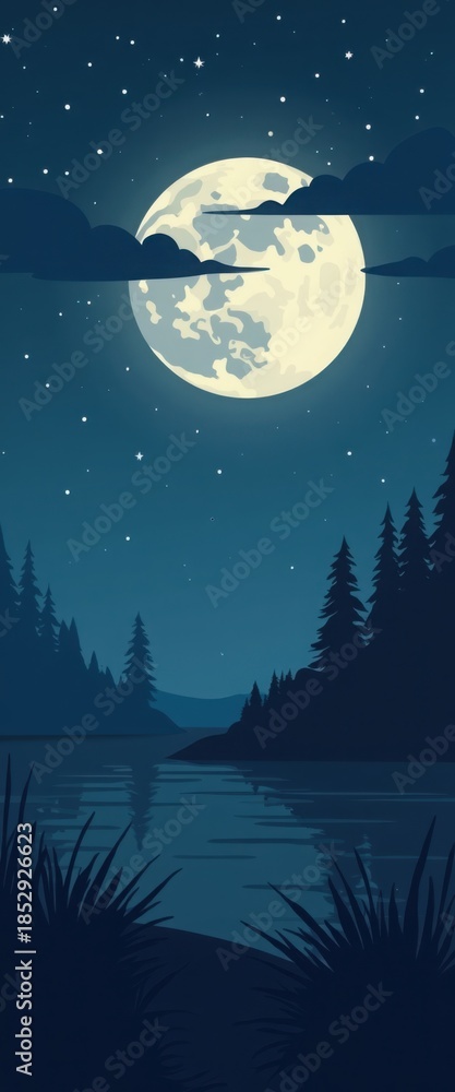 Naklejka premium web - browser and inspiration, lover, star, moonlight, starry with browser, inspiration, moonlight, web, star, lover, starry