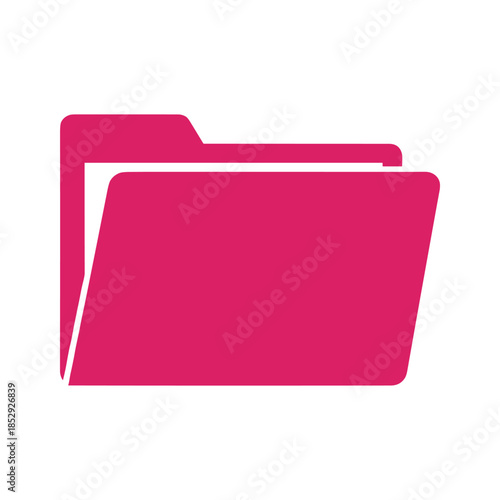 Pink Folder Icon