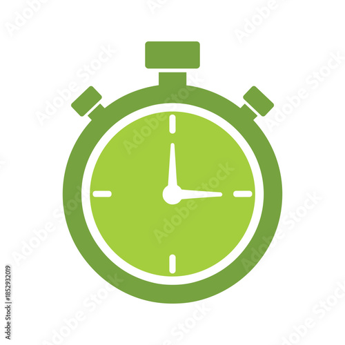 Green Stopwatch Icon