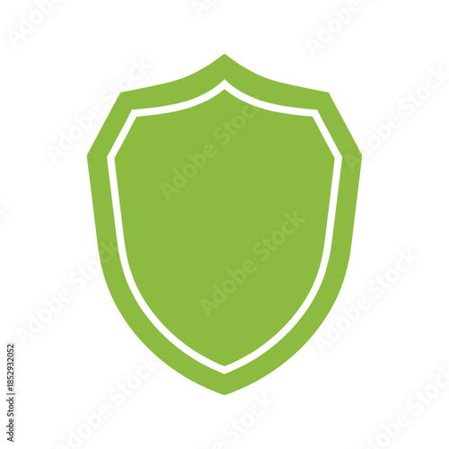 Green Shield Icon Security Protection