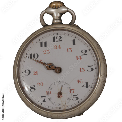 Vintage pocket watch with classic design and detailed craftsmanship