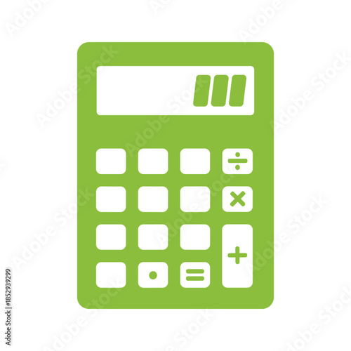 Green Calculator Icon