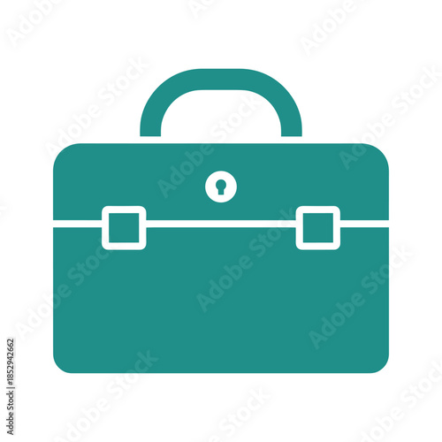 Briefcase Icon Simple Design Element