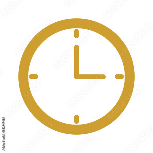 Clock face with hour hand
