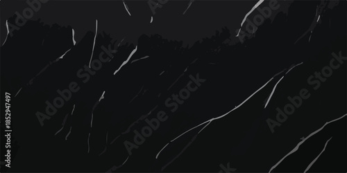 Natural Black Marble Texture for Ceramic and Porcelain Digital Printing Tiles