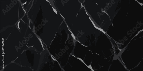 Natural Black Marble Texture Luxury Dark Stone Background for Architecture